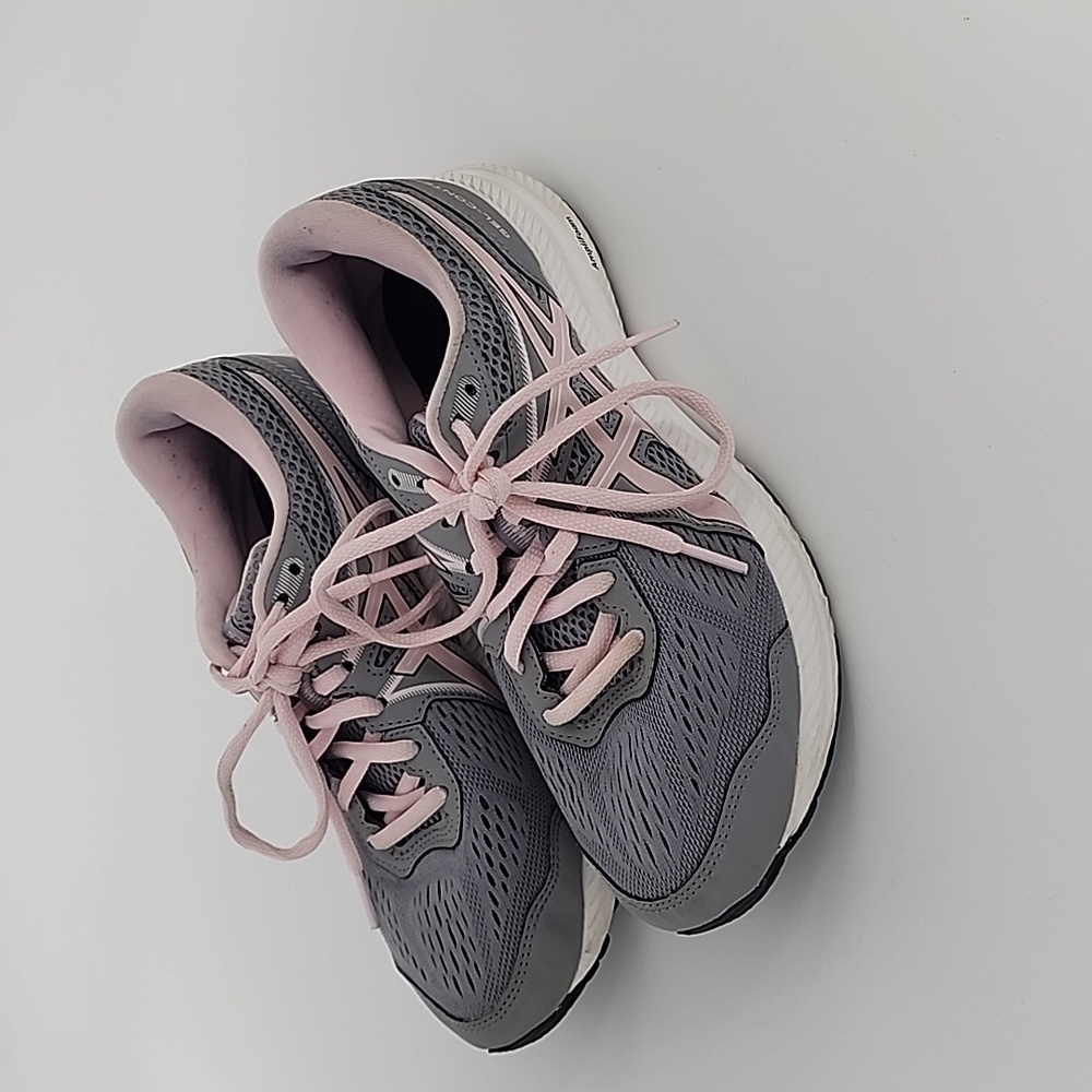 Asics Ladies' Gel Contend Sheet Rock/Pink Salt Running Shoes 7 Wide